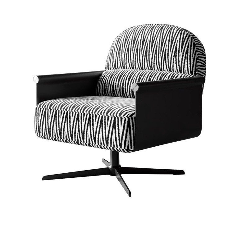 Outdoor Furniture Italian - Moderne minimalistische zachte fauteuil met draaifunctie