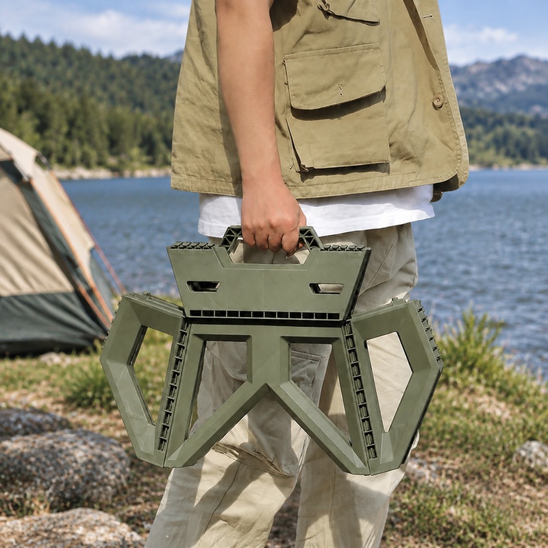 Outdoor Furniture Used - Draagbare, opvouwbare stoel voor buitengebruik –