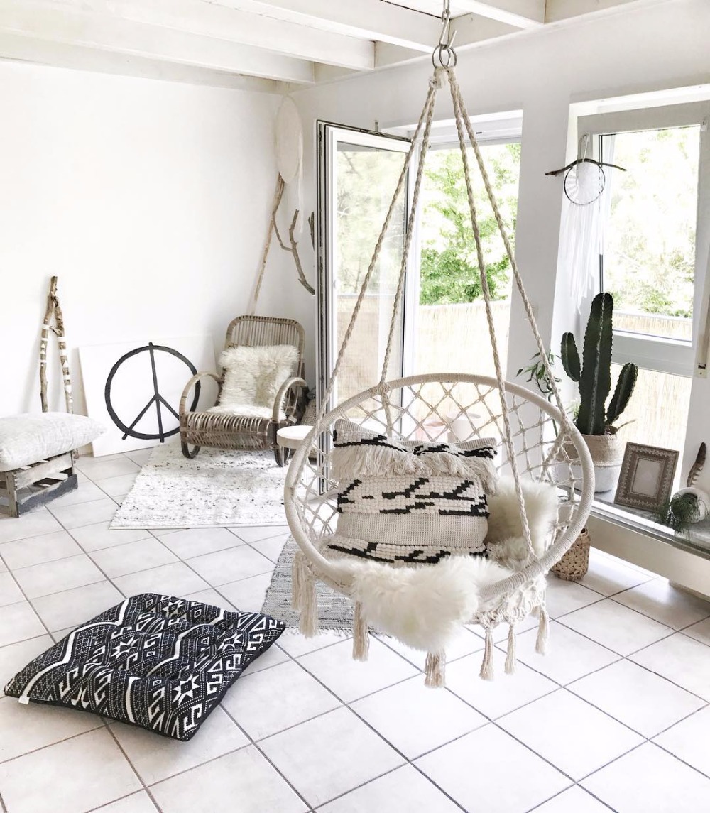 Outdoor Furniture Kids - 2025 Nordic Garden Handgemaakte gebreide ronde