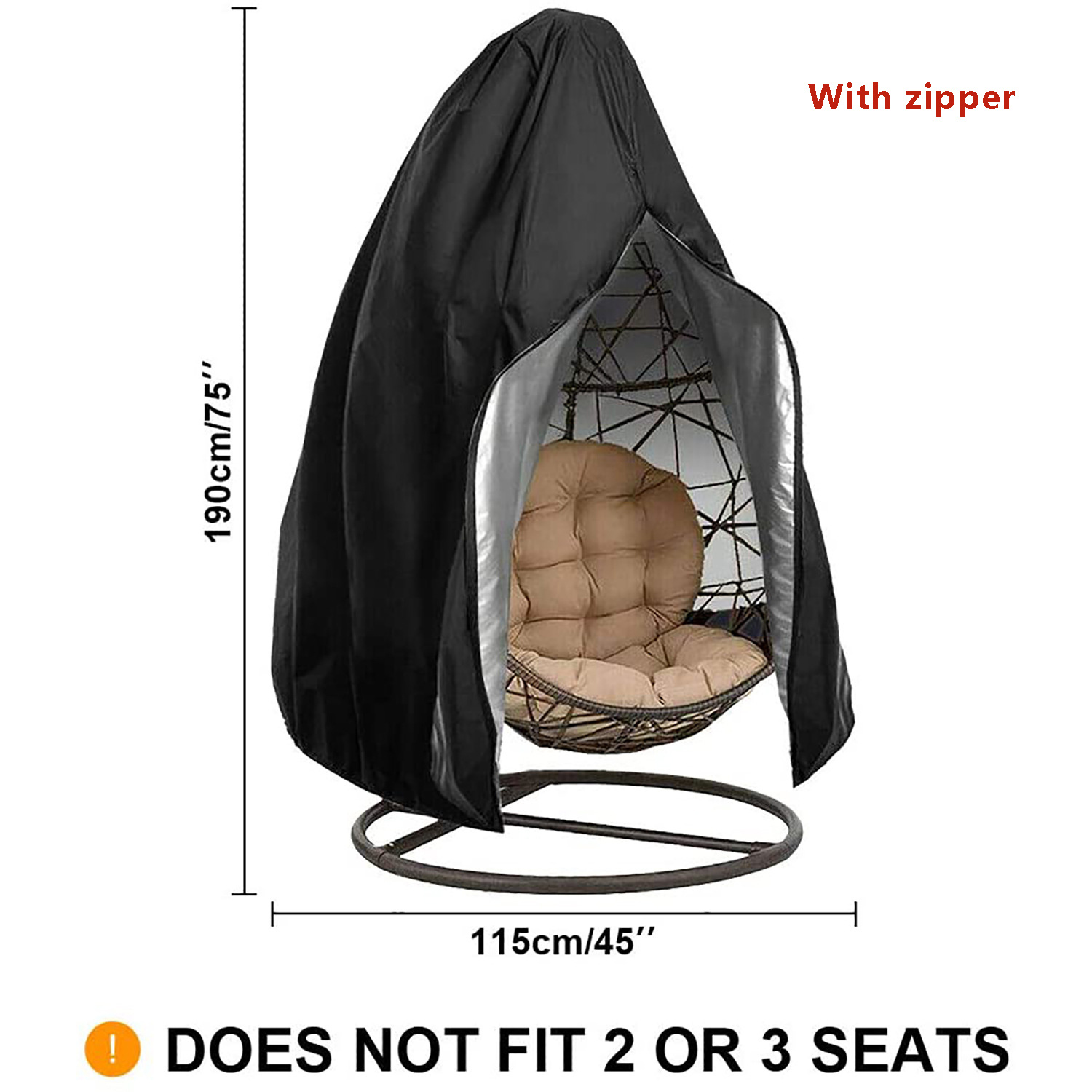 1 Stuk Binnenplaats Hangende E - Outdoor Furniture Egg Chair recensie en prijs