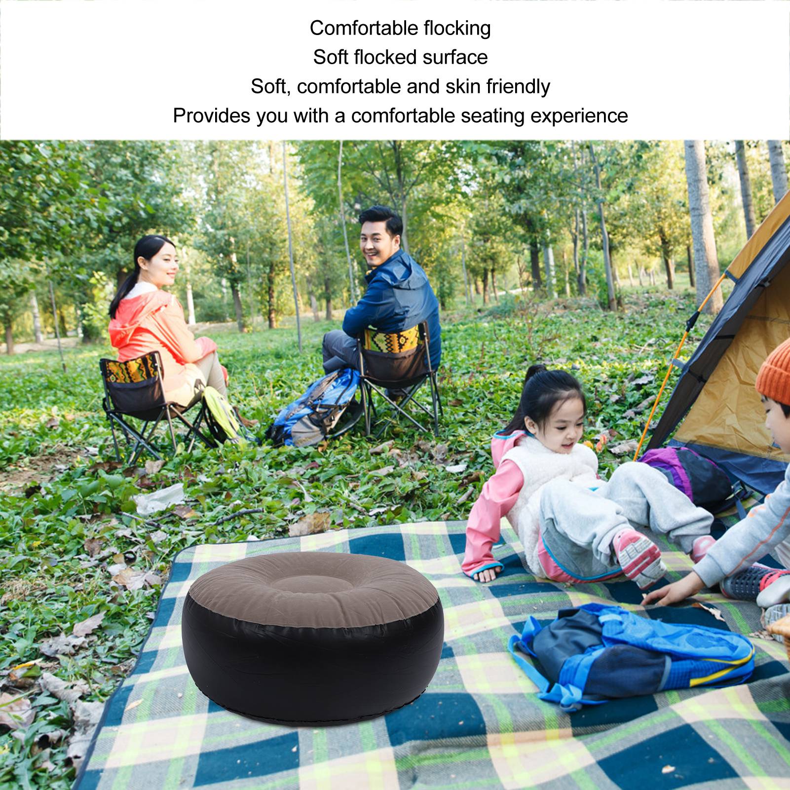 Opblaasbare flocking-kruk Mult - Outdoor Furniture Design recensie en prijs