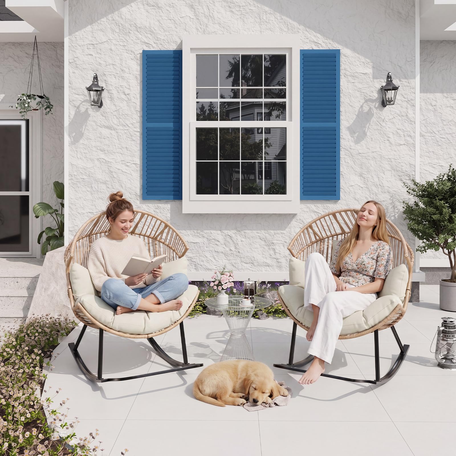 Oversized ergonomische wiegsto - Outdoor Furniture Egg Chair recensie en prijs