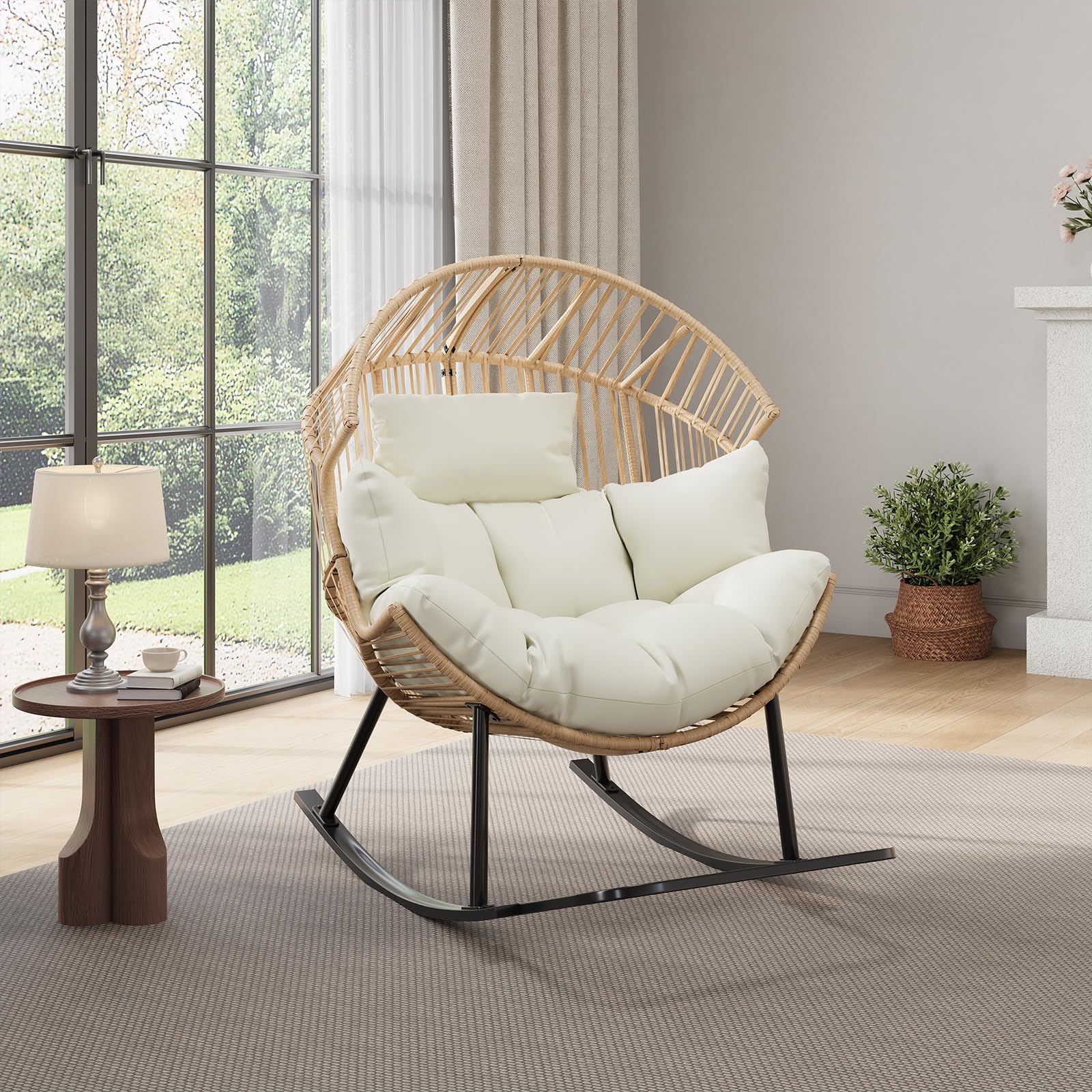 Oversized ergonomische wiegsto - Outdoor Furniture Egg Chair recensie en prijs