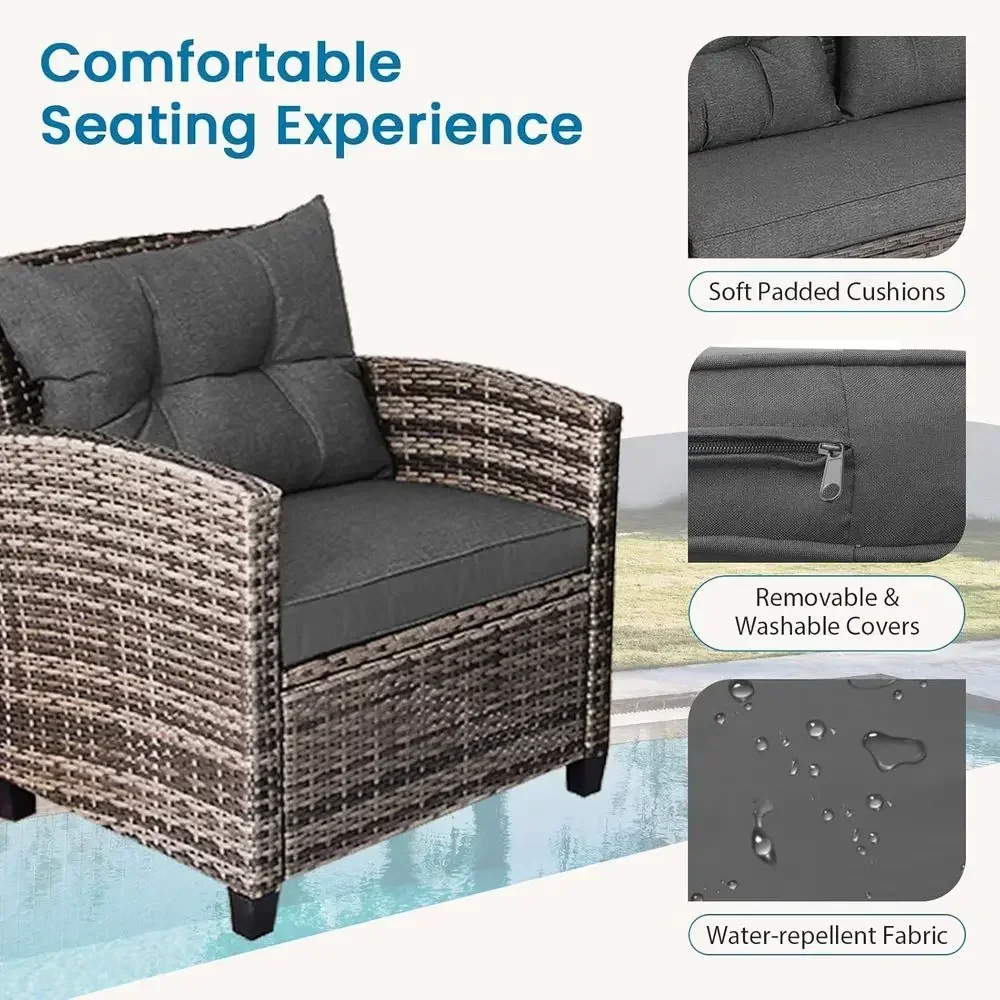 Grijze tuinmeubelset voor buit - Outdoor Furniture Grey recensie en prijs