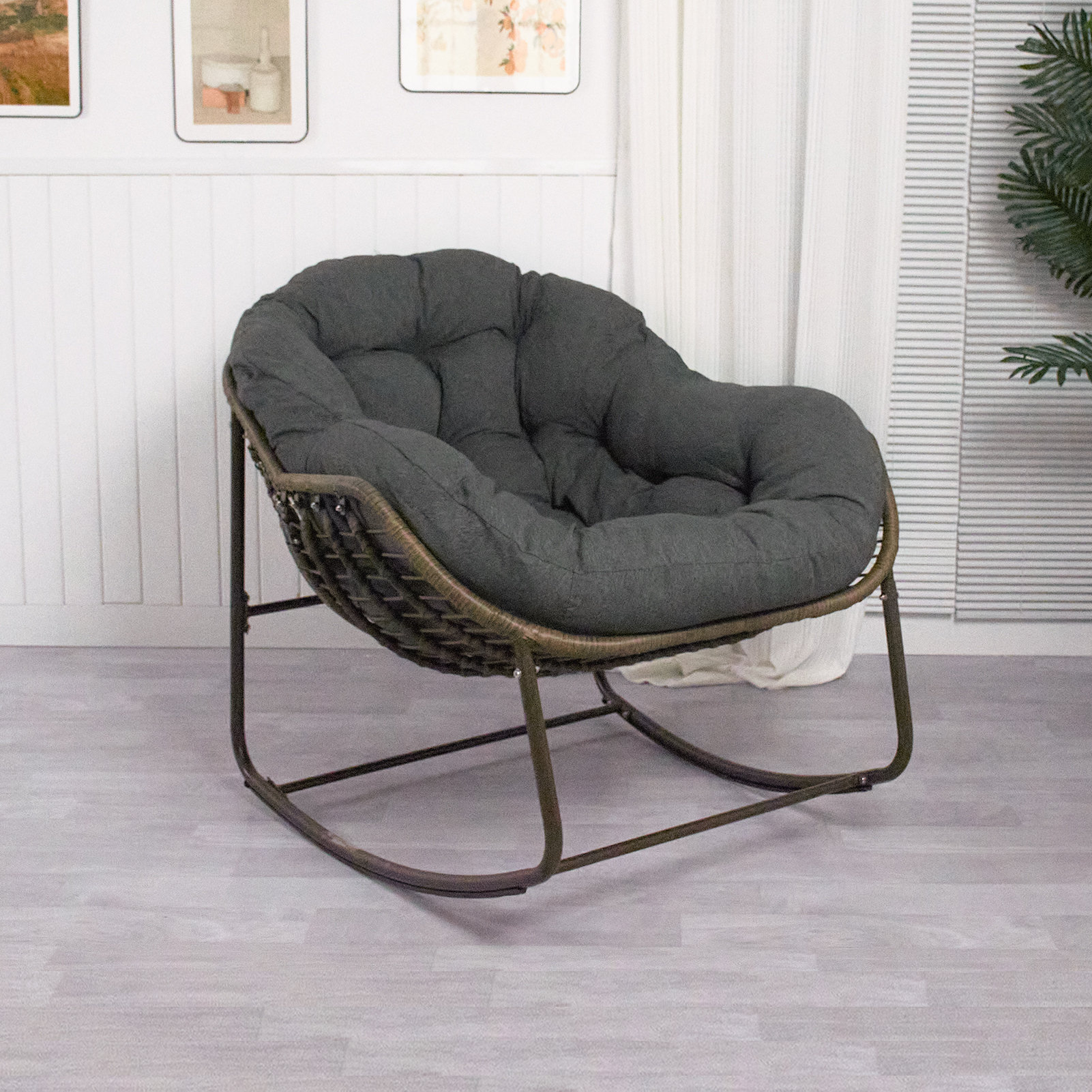 Modern, eenvoudig hotelmeubila - Outdoor Furniture Egg Chair recensie en prijs