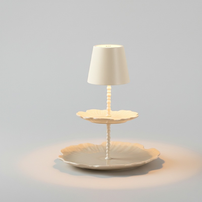 lat Paneel Tafellamp Crème Wit - Outdoor Furniture Design recensie en prijs