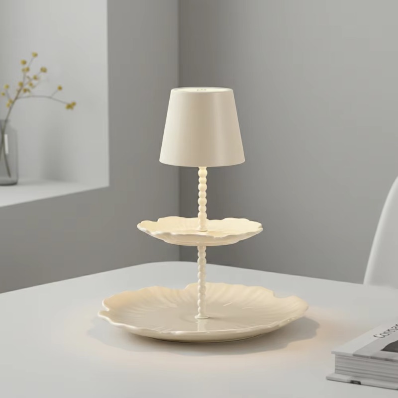 lat Paneel Tafellamp Crème Wit - Outdoor Furniture Design recensie en prijs