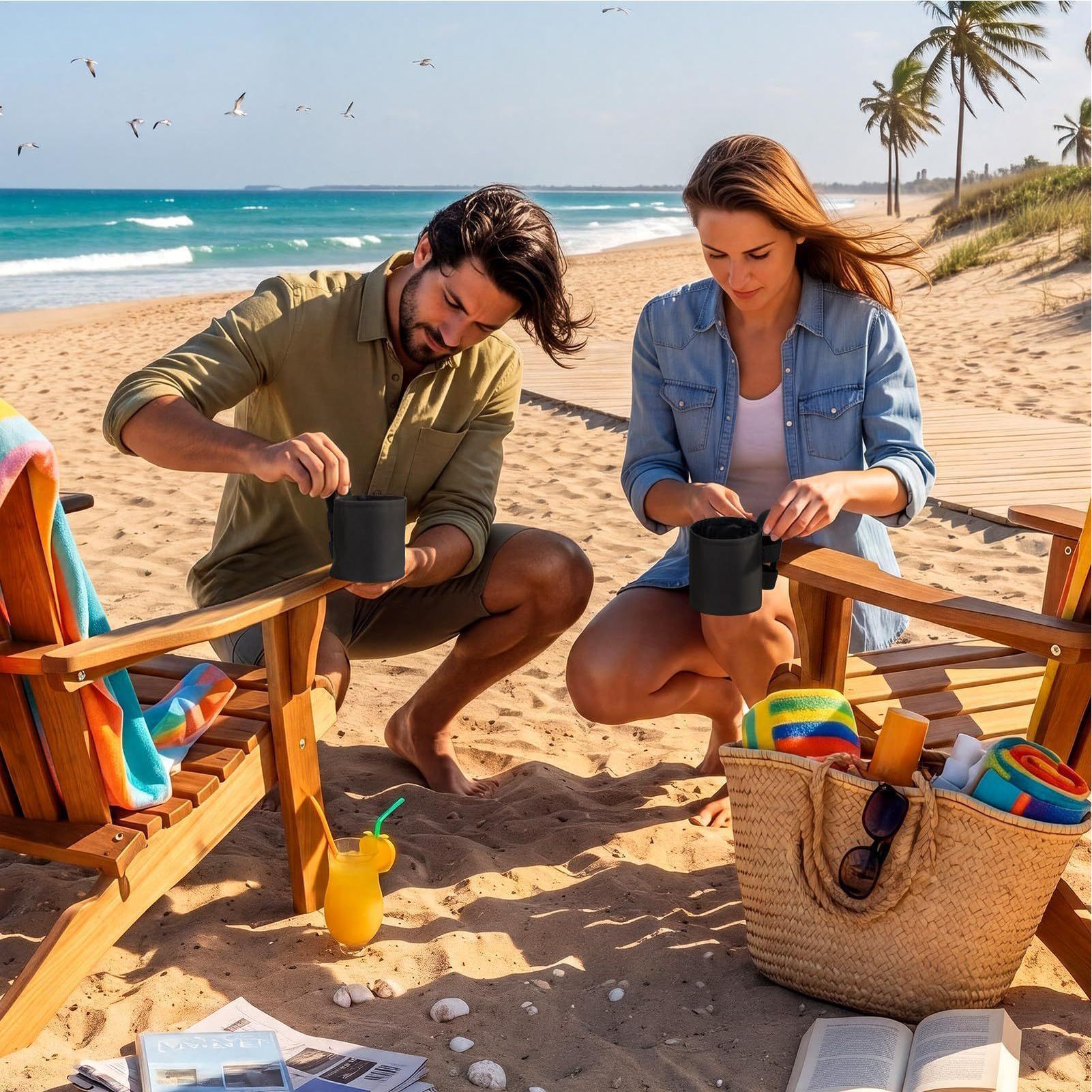 Strandstoel bekerhouder 600d O - Outdoor Furniture Europe recensie en prijs