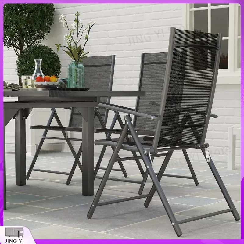 7-delige tuinset met uittrekba - Outdoor Furniture Grey recensie en prijs