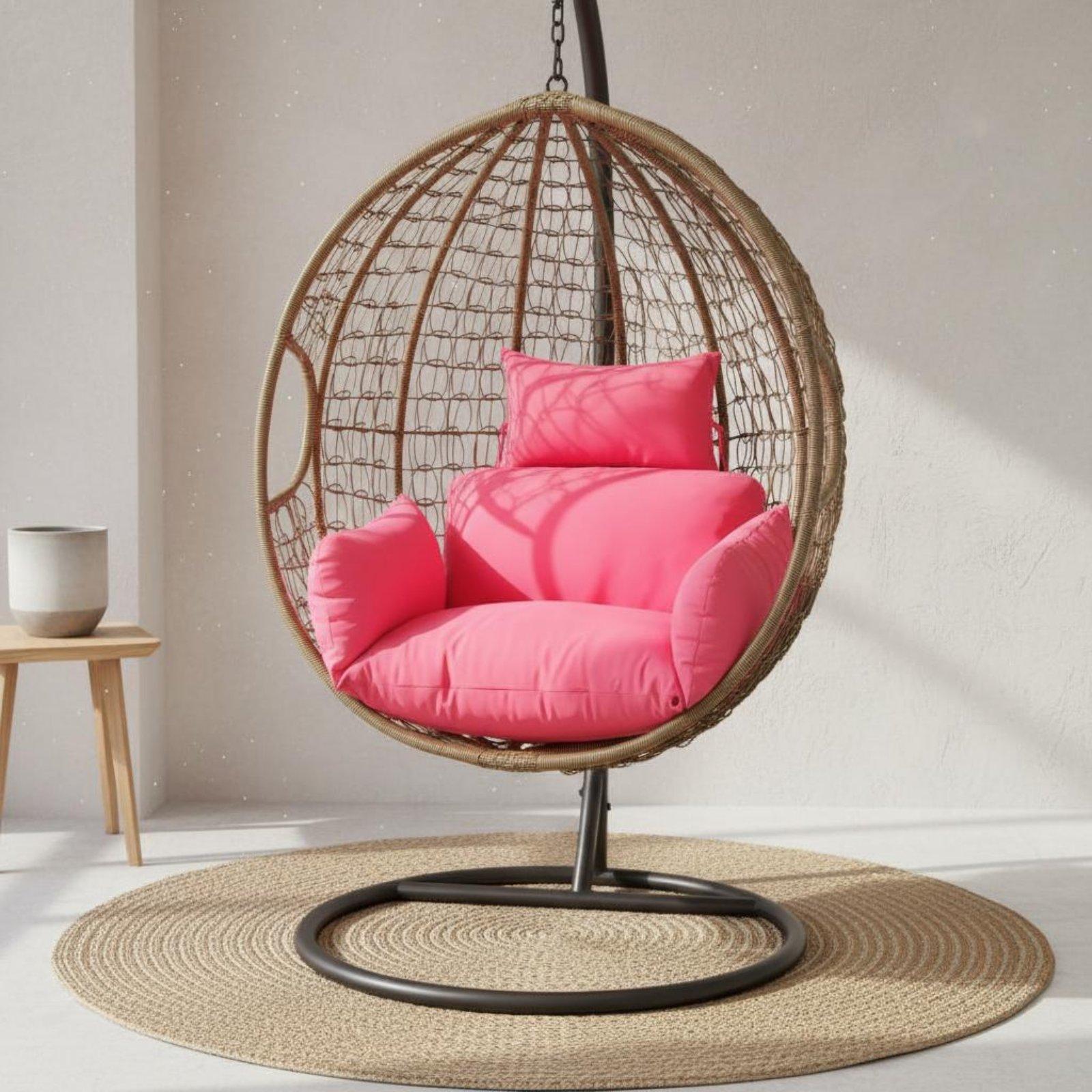 Afneembare kussenhoes voor eie - Outdoor Furniture Egg Chair recensie en prijs